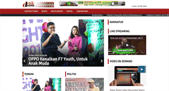 Desktop Screenshot of detiklampung.com